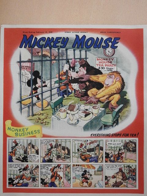 R. L. Stevenson - Mickey Mouse 19 February 1949 [antikvár]