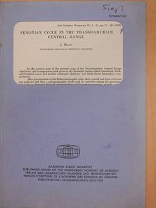 Haas János - Senonian Cycle in the Transdanubian Central Range (dedikált példány) [antikvár]