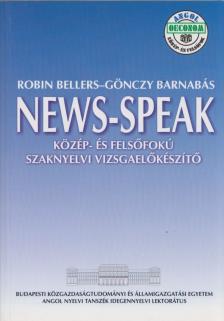 Robin Bellers, Gönczy Barnabás - News-Speak [antikvár]