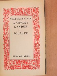 Anatole France - A sovány kandur/Jocaste [antikvár]