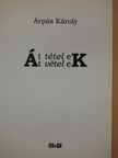 Abraham Lincoln - Áttételek/Átvételek (dedikált példány) [antikvár]