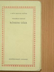 Verebélyi Kincső - Róheim Géza [antikvár]