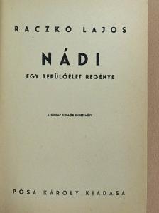 Raczkó Lajos - Nádi [antikvár]