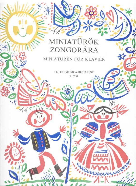 MINIATŰRÖK ZONGORÁRA (CZÖVEK ERNA)