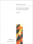 SCHUMANN,R - FÜNF STÜCKE IM VOLKSTON OP.102 FÜR VIOLINE UND KLAVIER (DRAHEIM)