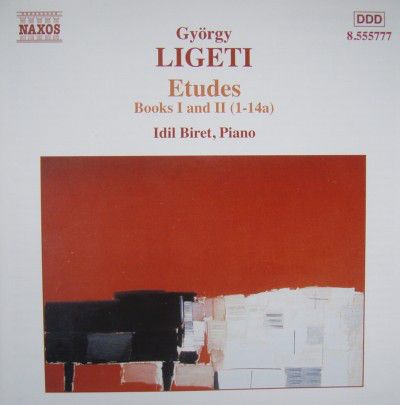 LIGETI - ETUDES BOOKS I AND II CD