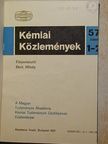 Káldi P. - Kémiai Közlemények 1982/1-2. [antikvár]