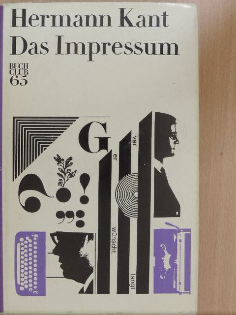 Hermann Kant - Das Impressum [antikvár]