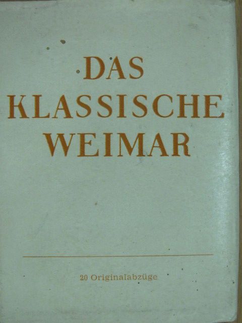 Das klassische Weimar [antikvár]