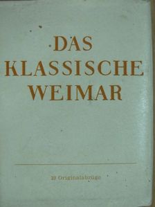 Das klassische Weimar [antikvár]