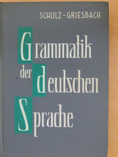 Dora Schulz - Grammatik der deutschen Sprache [antikvár]