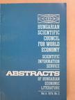 I. Friss - Abstracts of Hungarian Economic Literature Vol. 4. 1974. No.2. [antikvár]