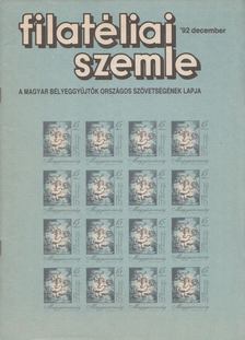 SIMON GY. FERENC - Filatéliai szemle 1992. december [antikvár]