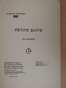 Claude Debussy - Petite Suite [antikvár]