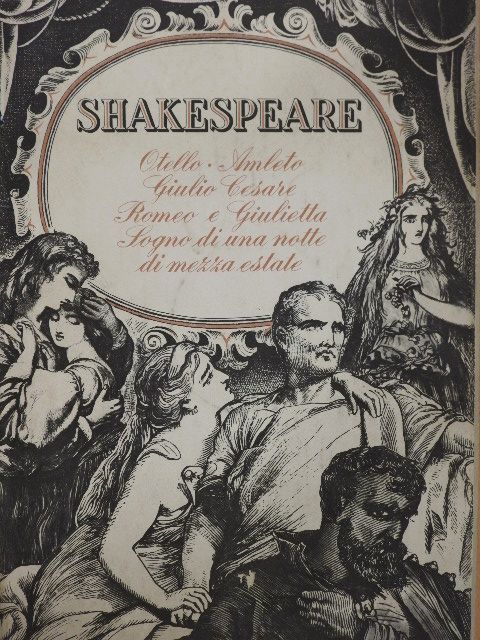 William Shakespeare - Otello/Amleto/Giulio Cesare/Romeo e Giulietta/Sogno di una notte di mezza estate [antikvár]