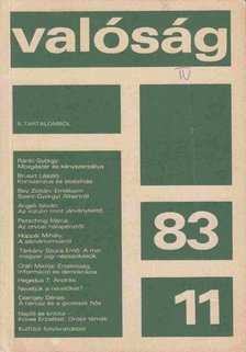 Kőrösi József - Valóság 1983/11. [antikvár]