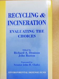 Recycling and Incineration [antikvár]