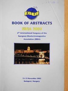 György Thuróczy - Book of Abstracts - EBEA 2003 [antikvár]