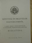 Könyvek és oklevelek Esztergomról [antikvár]