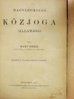 Nagy Ernő - Magyarország közjoga [antikvár]