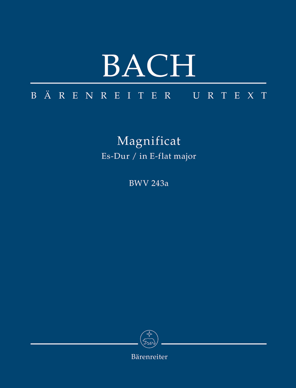 J. S. Bach - MAGNIFICAT ES-DUR BWV 243a, TASCHENPARTITUR URTEXT (ALFRED DÜRR)