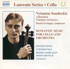 DVARIONAS; DAVIDOV; TANEYEV - ROMANTIC MUSIC FOR CELLO & ORCHESTRA CD