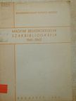 Magyar belkereskedelmi szakbibliográfia 1961-1962. [antikvár]