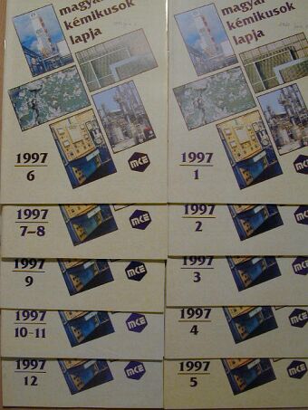 Magyar Kémikusok Lapja 1997. január-december [antikvár]