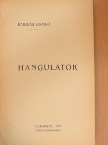 Barabás Loránd - Hangulatok [antikvár]