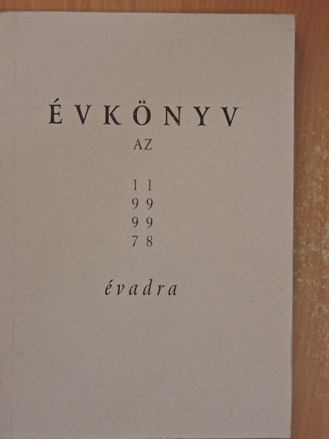 Évkönyv az 1997/98. színi évadra [antikvár]