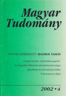 CSÁNYI VILMOS - Magyar Tudomány 2002/4 [antikvár]