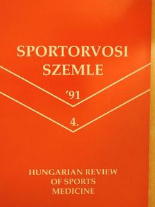 Bernhard W. - Sportorvosi Szemle 1991/4. [antikvár]