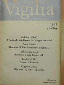 Bittei Lajos - Vigilia 1968. október [antikvár]