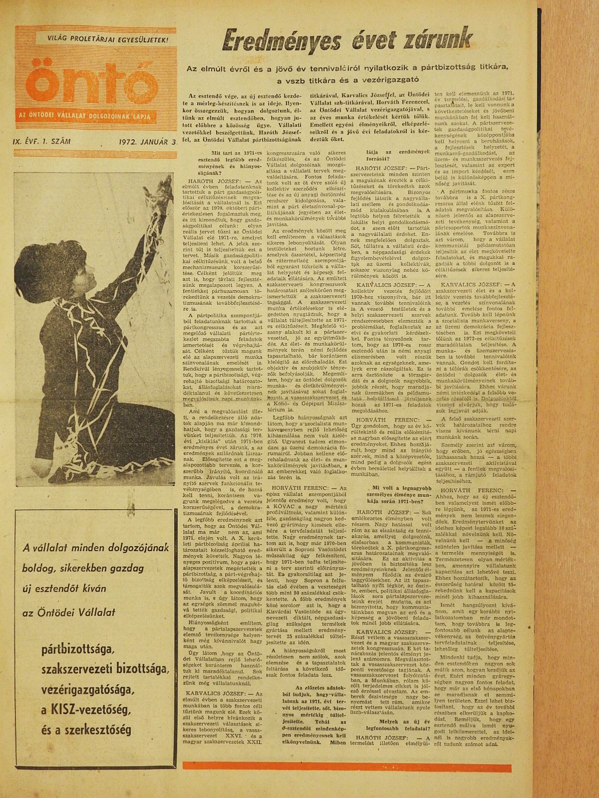 Bogár Ferenc - Öntő 1972-1973. (nem teljes évfolyamok) [antikvár]