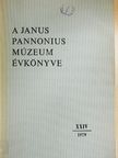 Aknai Tamás - A Janus Pannonius Múzeum évkönyve 1979. [antikvár]