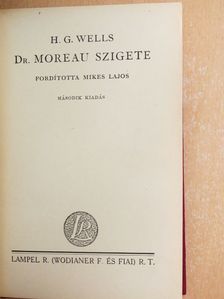 Herbert George Wells - Dr. Moreau szigete [antikvár]