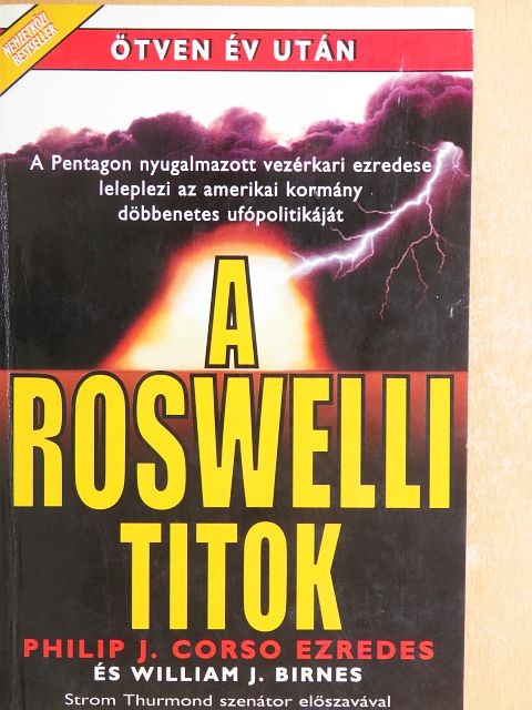 Philip J. Corso - A roswelli titok [antikvár]