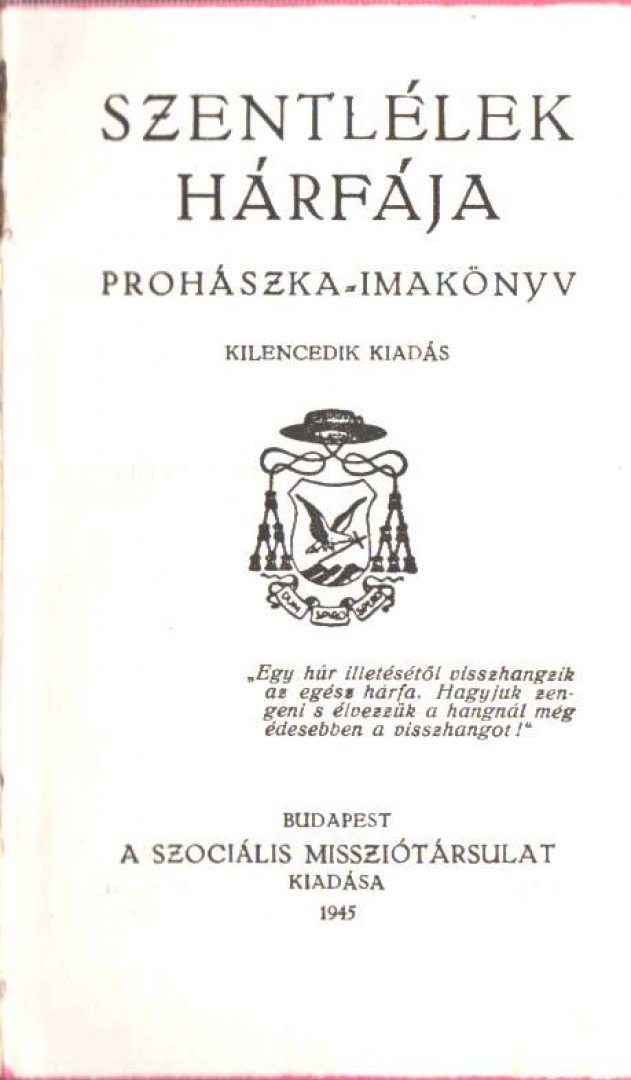Szentlélek hárfája [antikvár]