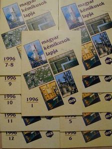Magyar Kémikusok Lapja 1996. január-december [antikvár]