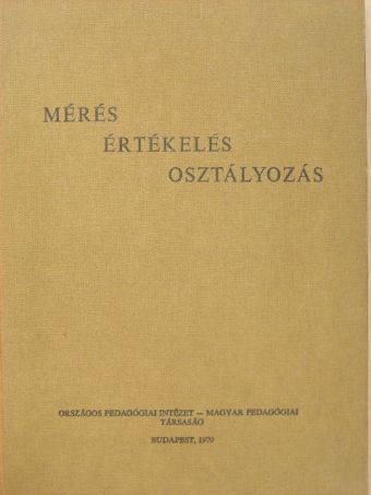 A. M. Matyuskin - Mérés-értékelés-osztályozás [antikvár]