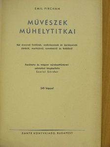 Emil Pirchan - Művészek műhelytitkai [antikvár]