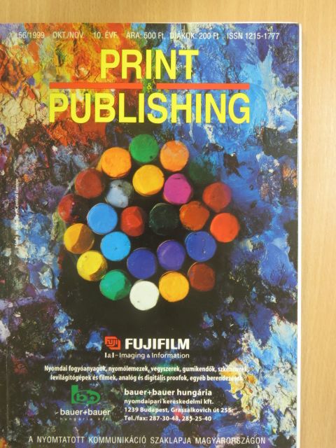 Print & Publishing 56/1999 október/november [antikvár]