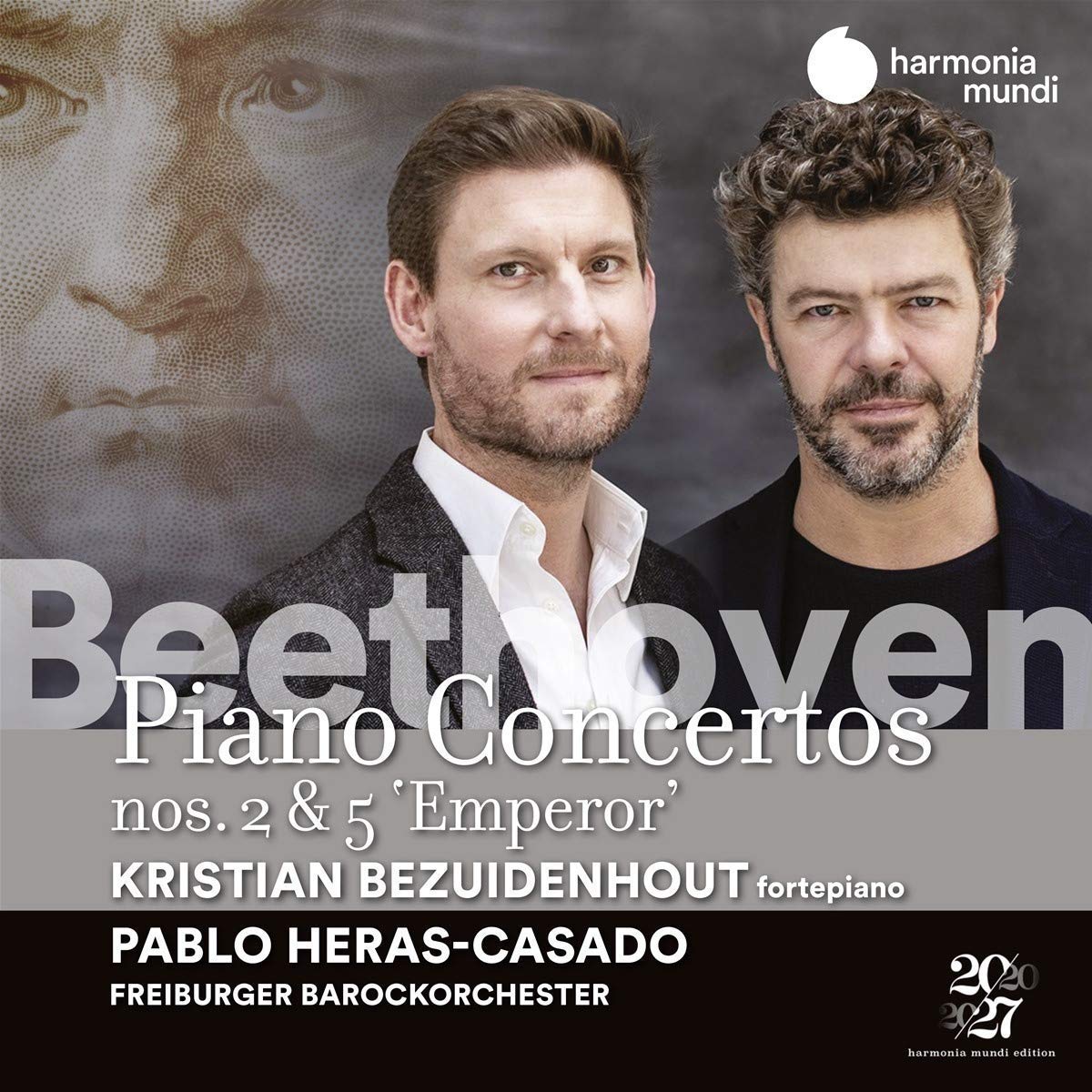 BEETHOVEN - PIANO CONCERTOS NOS. 2 & 5 'EMPERIOR' CD BEZUIDENHOUT