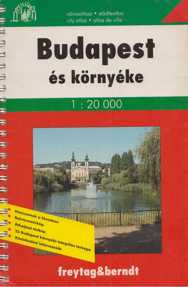 Budapest és környéke 1:20 000 [antikvár]