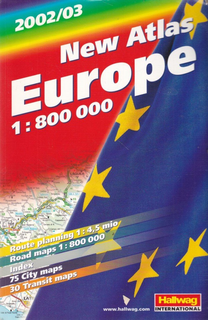 New Atlas Europe 1:800 000 [antikvár]