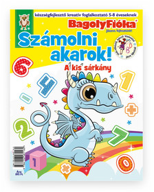 Jánossy Gábor[szerk.]-Jánossy-Kármán Mónika - BagolyFióka - Számolni akarok! A kis sárkány kreatív foglalkoztató füzet