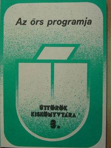 Bánpataki Péter - Az őrs programja [antikvár]