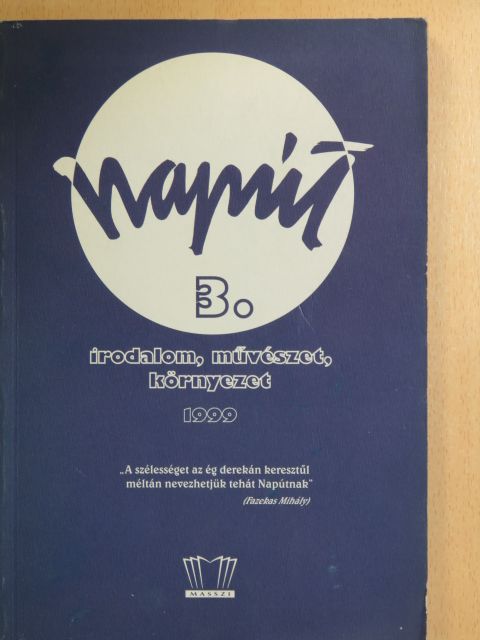 Borbély Anna - Napút 1999. április [antikvár]