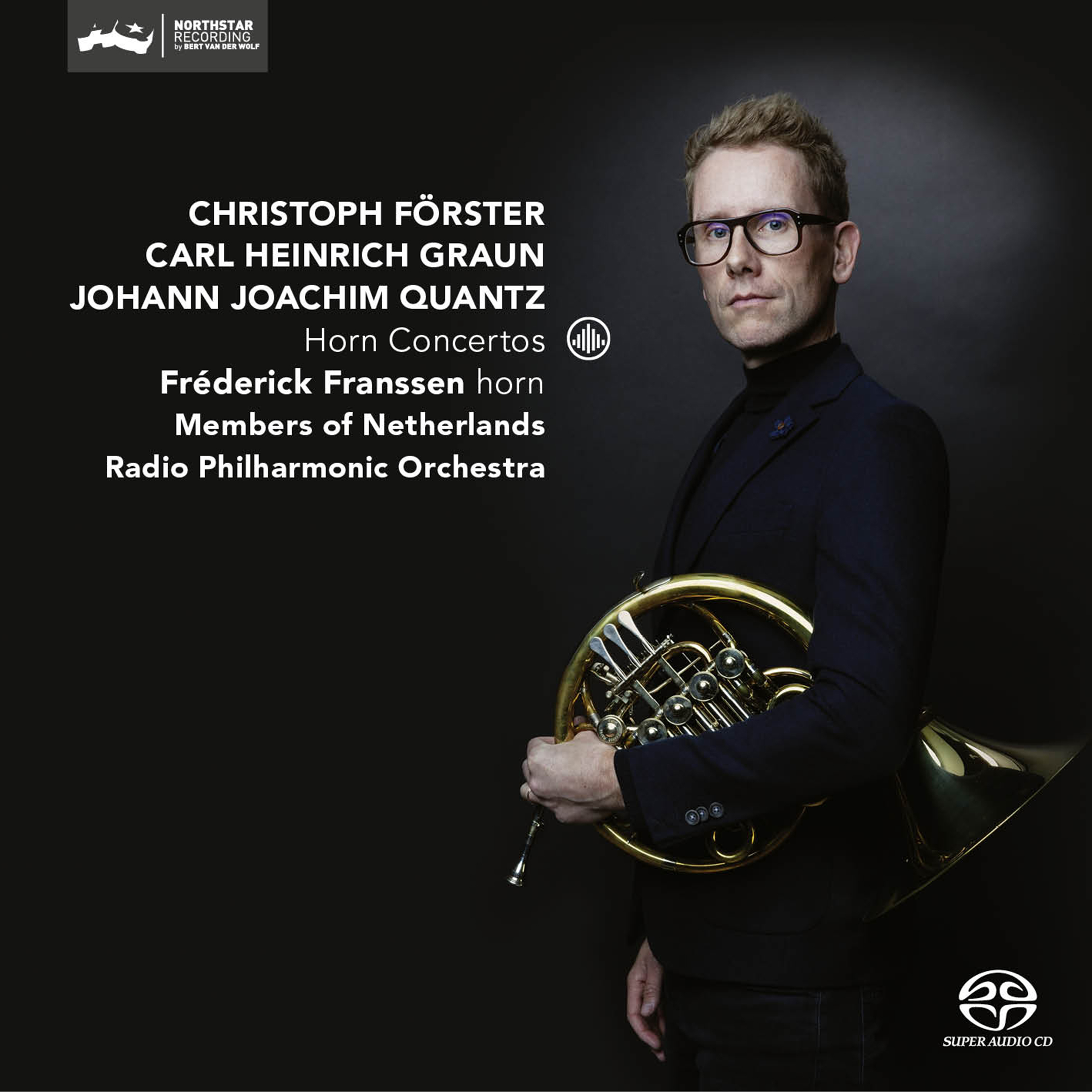 FÖRSTER, GRAUN, QUANTZ - HORN CONCERTOS CD FRANSSEN