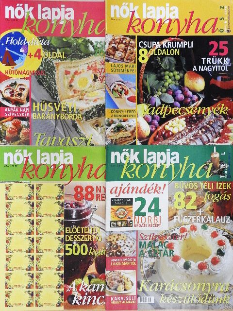 Nők lapja konyha 2005/1-4. [antikvár]